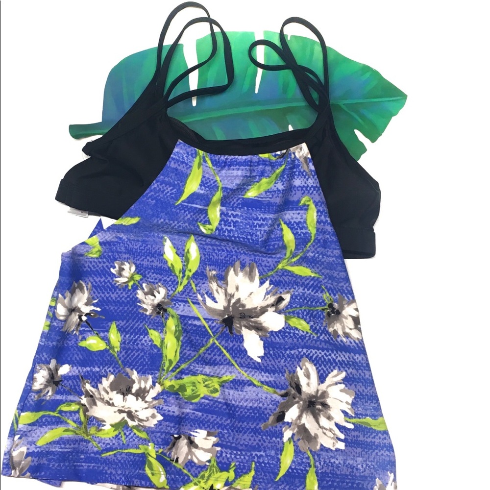 Splashletics Tankini Swimsuit Top Size Large NWT